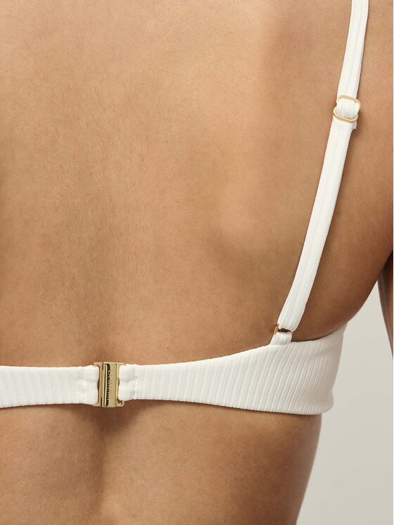 La Mania La Mania Top GRETA Biały Classic Fit