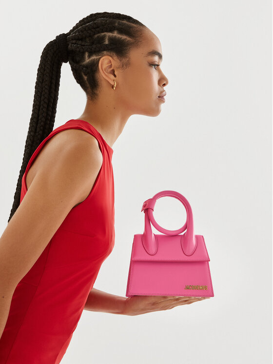 JACQUEMUS JACQUEMUS Ročna torba Le Chiquito Noeud 213BA005-3060 Roza