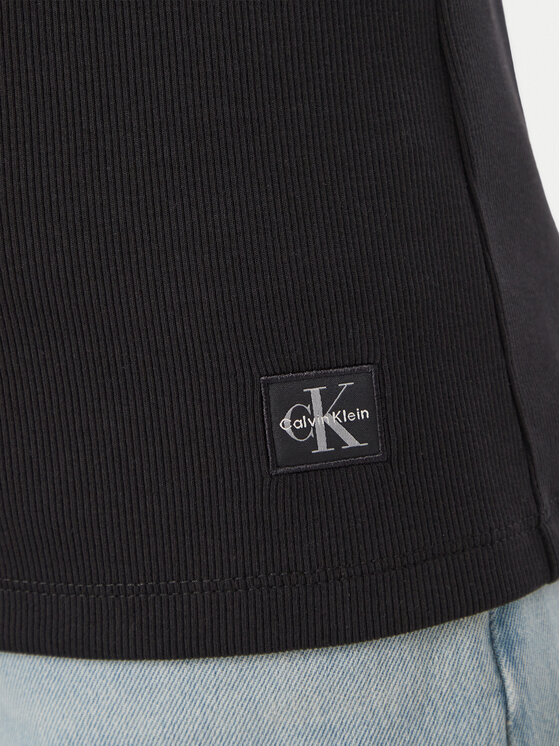 Calvin Klein Jeans Calvin Klein Jeans Bluzka LV047G207G Czarny Regular Fit