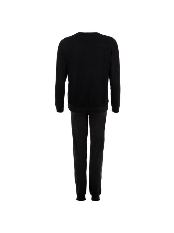 Emporio Armani Emporio Armani Piżama 26282 Czarny Comfort Fit
