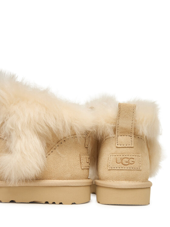 Ugg Ugg Sniego batai W Classic Ultra Mini Chalet 1173832 Smėlio