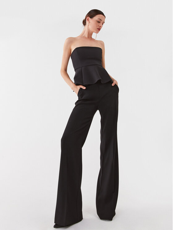 PINKO Pinko Bluzka Magnetone 101662 A0HC Czarny Regular Fit