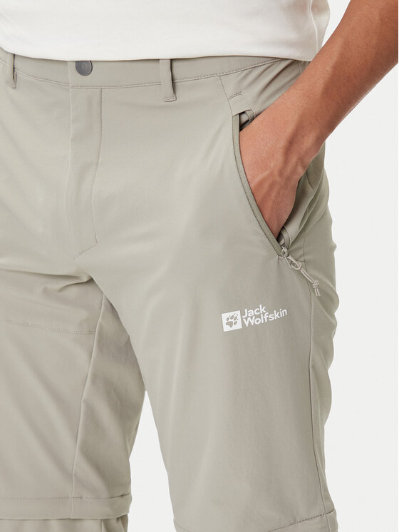 Jack Wolfskin Jack Wolfskin Outdoor hlače Pico Trail A63905 Bež Regular Fit