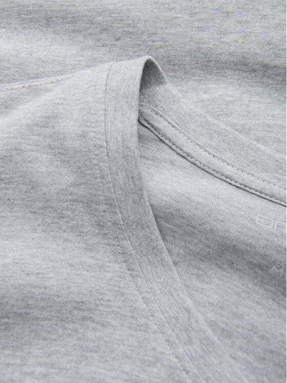 Ombre Ombre Longsleeve L171 Szary jasny Regular Fit