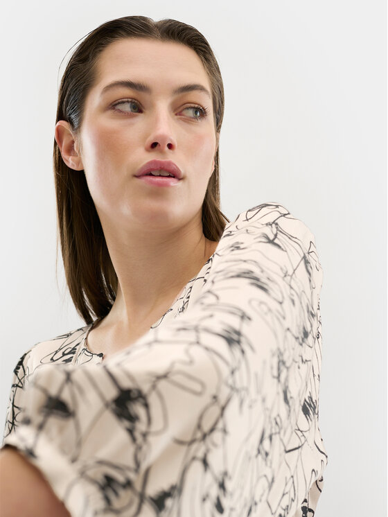 Karen by Simonsen Karen by Simonsen Vsakodnevna obleka Marbella 10104894 Bež Regular Fit