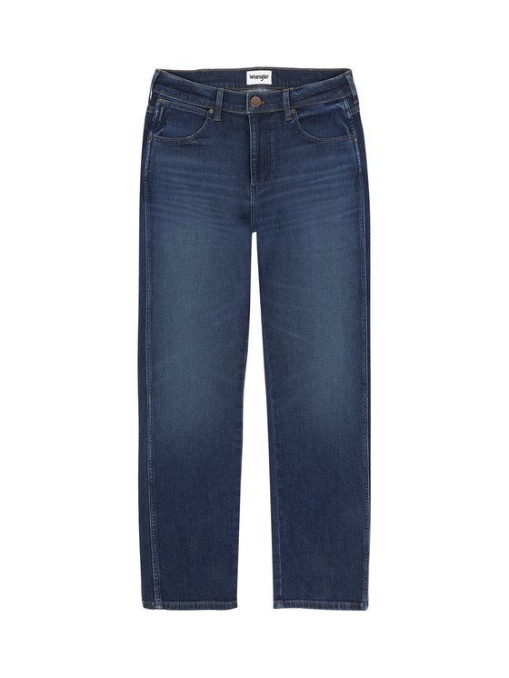 Wrangler Wrangler Jeansy W16VMQ350 Granatowy Relaxed Fit