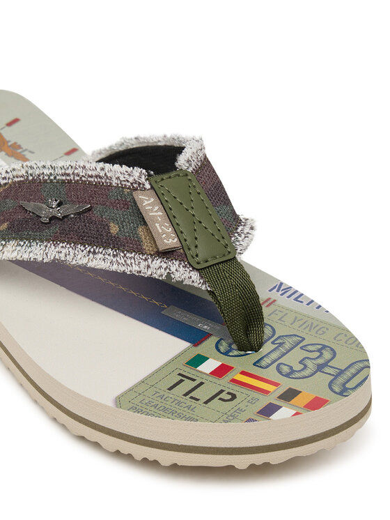 Aeronautica Militare Aeronautica Militare Flip flop 261SC0310UCT03593 Kaki