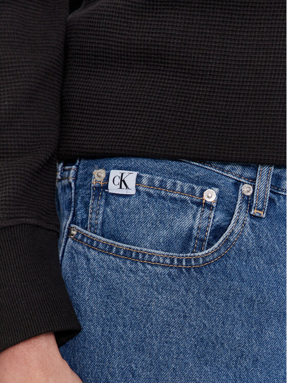 Calvin Klein Jeans Calvin Klein Jeans Traperice Authentic J30J323880 Plava Straight Fit