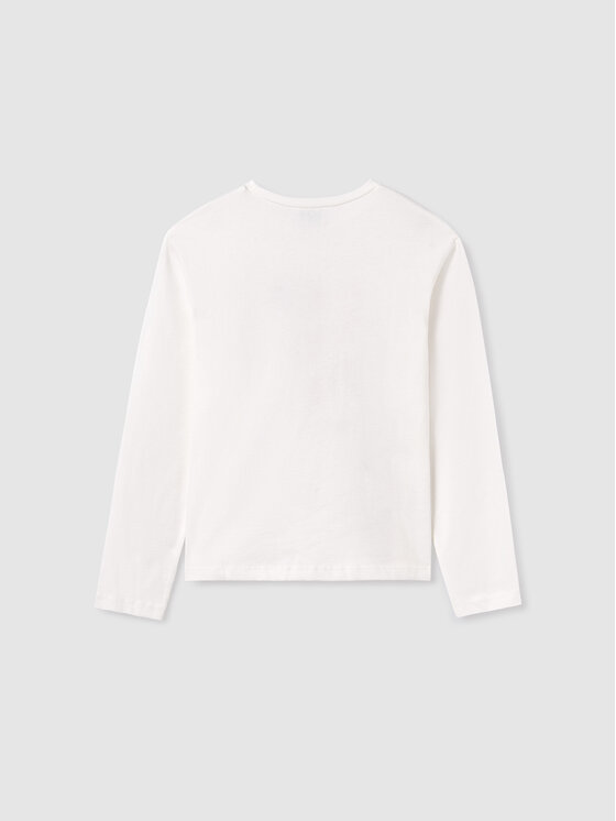 Mayoral Mayoral Bluse 7.048 Écru Regular Fit