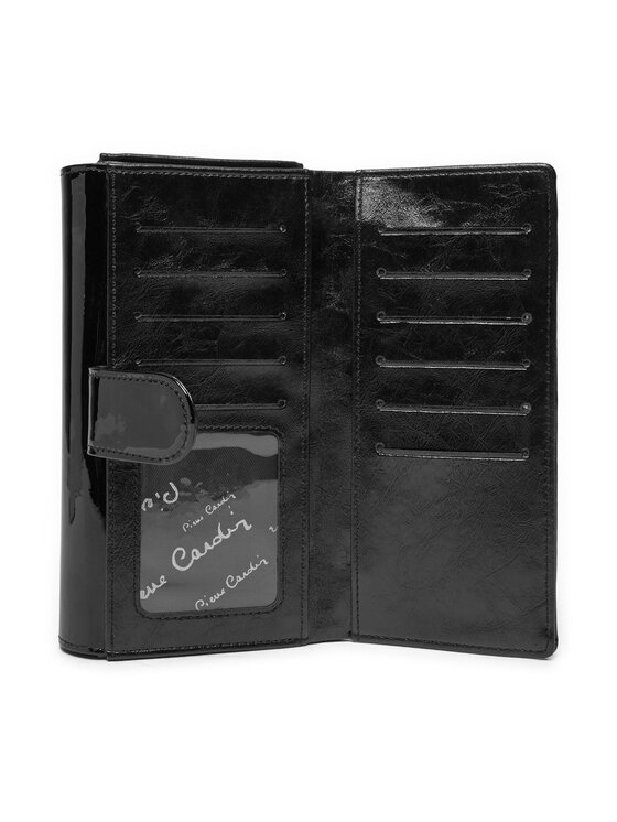 Pierre Cardin Pierre Cardin Великий жіночий гаманець 07 Shiny 121 Чорний