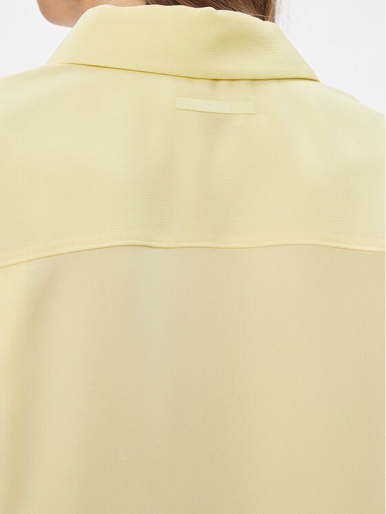 Calvin Klein Calvin Klein Риза K20K206777 Жълт Relaxed Fit