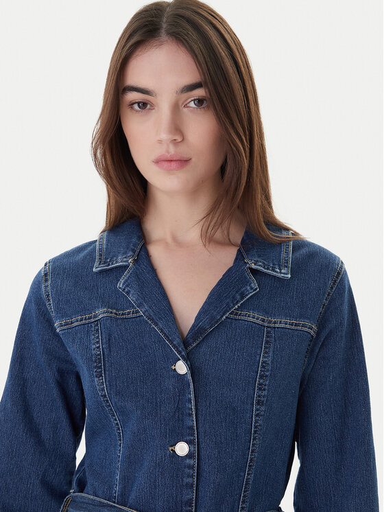 Vero Moda Vero Moda Jeans haljina Telly 10338086 Plava Regular Fit