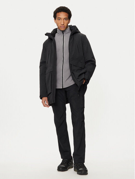 4F 4F Μπουφάν outdoor 4FWAW24TTJAM563 Μαύρο Regular Fit