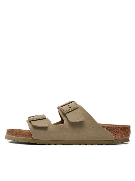 Birkenstock Birkenstock Klapki Arizona Birko-Flor 1027704 Khaki