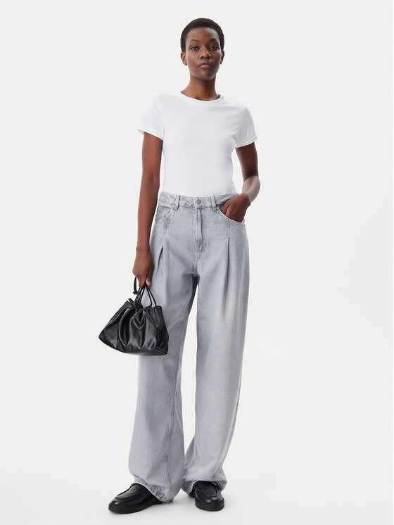 Calvin Klein Jeans Calvin Klein Jeans Тишърт Logo J20J225540 Бял Regular Fit