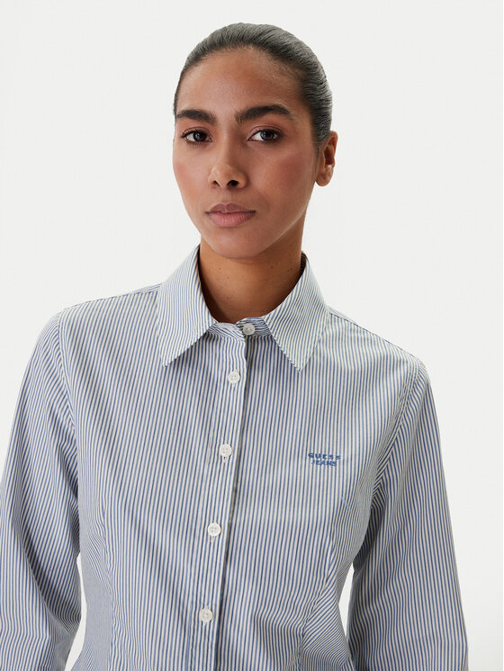 Guess Jeans Guess Jeans Camicia W6RH66 WH7Q1 Blu Regular Fit
