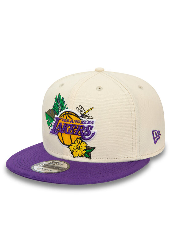 New Era Cepure ar nagu Nba Floral 950 Lakers 60503484 Bēšs