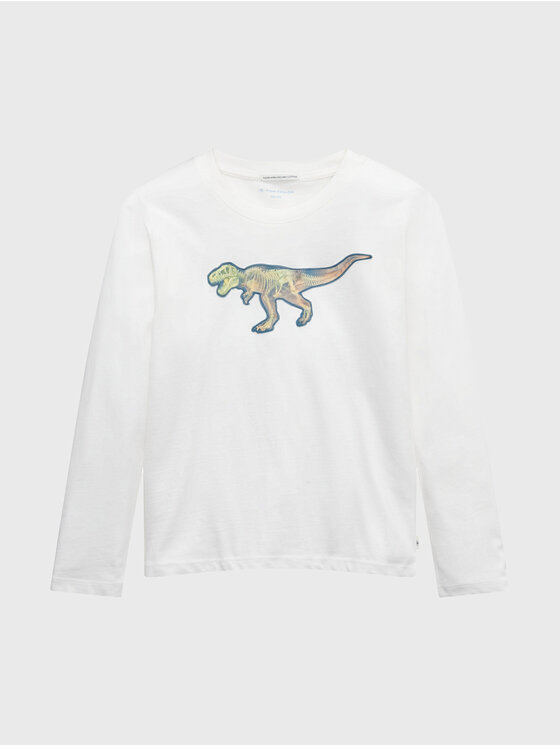 Tom Tailor Tom Tailor Longsleeve 1033090 Bianco Regular Fit