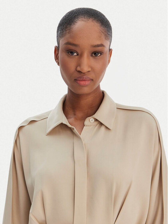 BOSS BOSS Pluusikleit Dolala 50552373 Beež Relaxed Fit