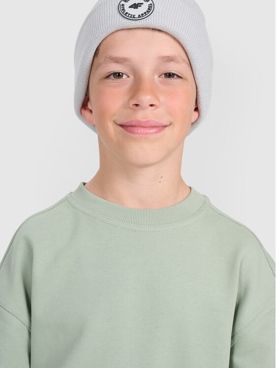 4F 4F Felpa 4FJRAW25TSWSM2448-44S Verde Oversize