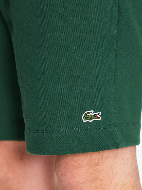 Lacoste Lacoste Спортни шорти GH9627 Зелен Regular Fit