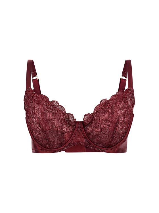 Guess Guess Biustonosz balkonetka 170989 Czerwony