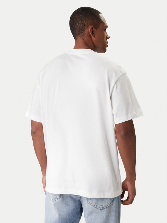 Guess Jeans Guess Jeans T-Shirt M5BI3I K8FQ4 Bílá Regular Fit