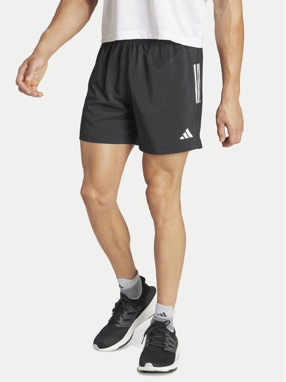 adidas adidas Sportovní kraťasy Own The Run IY0704 Černá Regular Fit