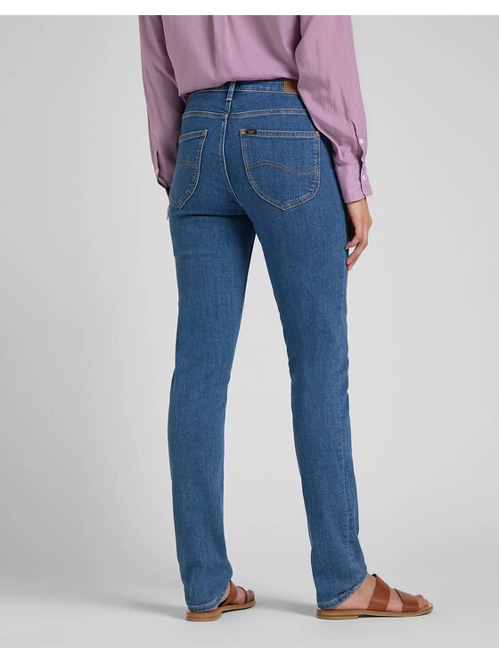 Lee Lee Jeansy ELLY Niebieski Slim Fit