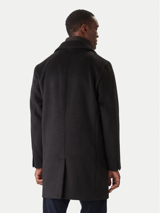 Jack & Jones Jack&Jones Demisezoninis paltas Blastanford 12286263 Juoda Regular Fit