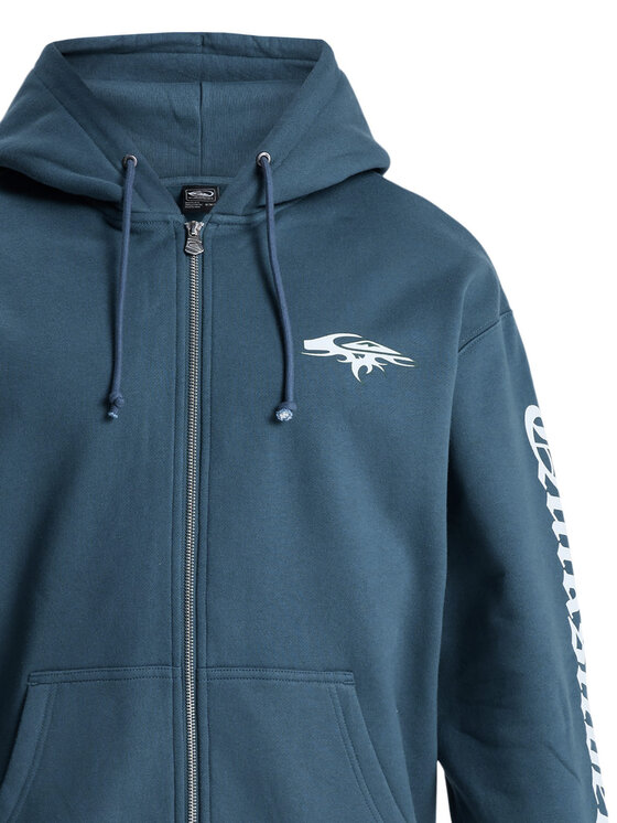 Quiksilver Quiksilver Pulóver Old English EQYFT05156 Kék Oversize