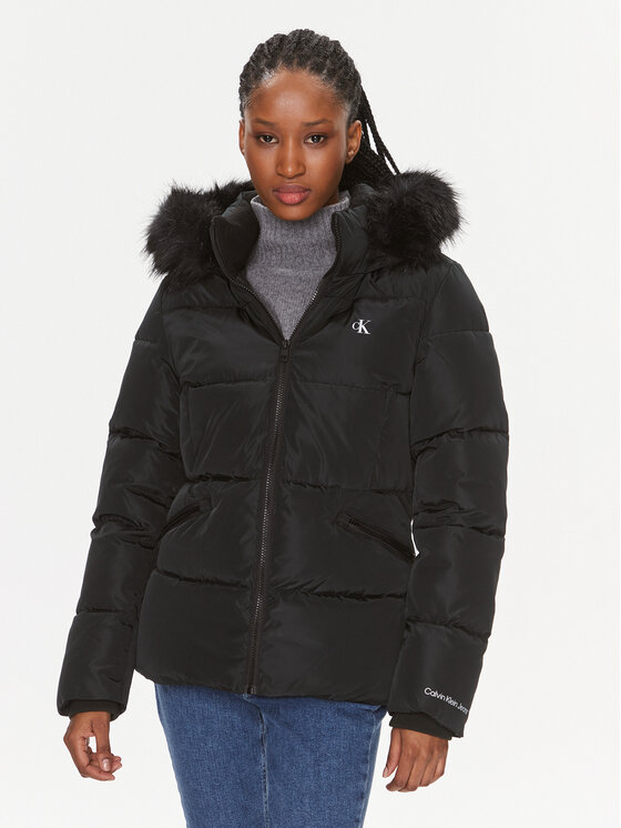 Daunenjacke Damen Steppjacke Esprit Schwarz Steppjacke Leder