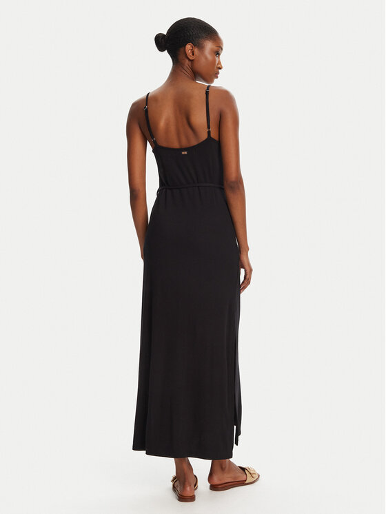Banana Moon Banana Moon Sommerkleid Yaquina Amaria MGC01 Schwarz Regular Fit