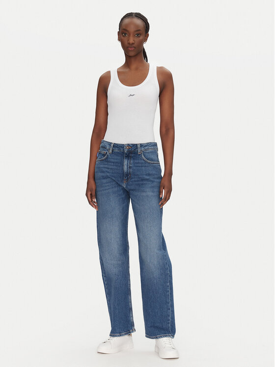 HUGO HUGO Jeans hlače Elyah 50520615 Modra Regular Fit