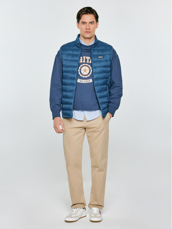BIG STAR BIG STAR Kamizelka JAXOON Niebieski Basic Fit