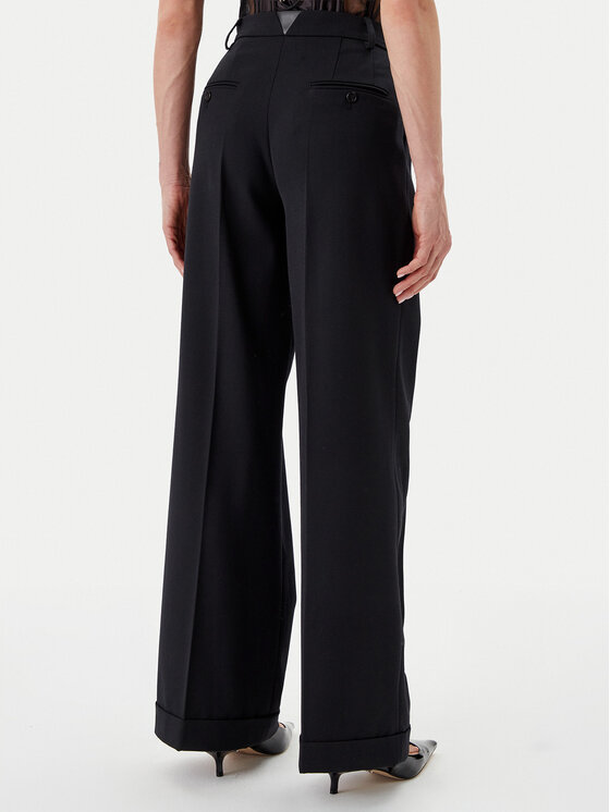 PINKO Pinko Παντελόνι υφασμάτινο Peru' 103701 A1XX Μαύρο Regular Fit