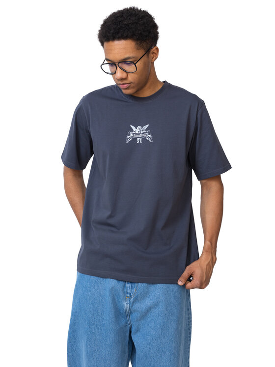 Kamuflage Kamuflage T-Shirt Hellfire Szary Oversize
