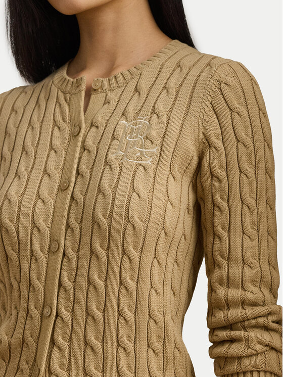 LAUREN RALPH LAUREN LAUREN RALPH LAUREN Kardigāns 200932225007 Bēšs Slim Fit