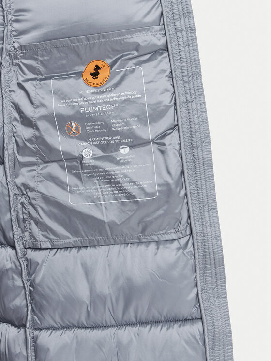 Save The Duck Save The Duck Зимно палто D40279W IRIS21 Сив Regular Fit