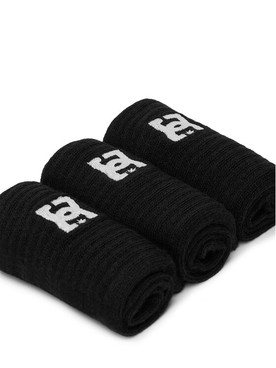 DC DC Zoknik AS_DC_01Z_SS25 (3-PACK) Fekete