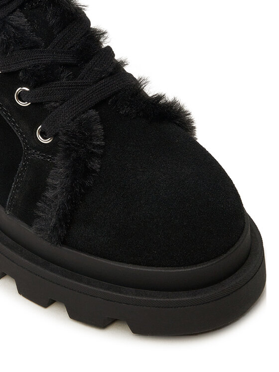 Blauer Blauer Schnürstiefeletten F4KIMMEL06 Schwarz