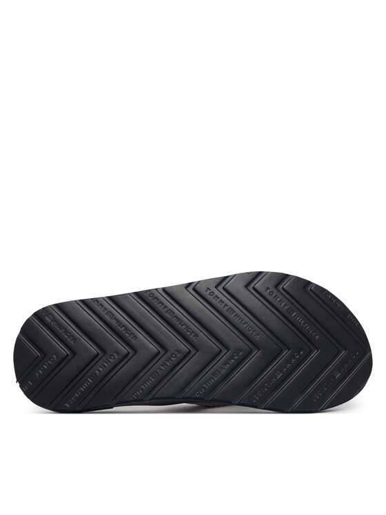 Tommy Hilfiger Tommy Hilfiger Šlepetės per pirštą Molded Padded Hilfiger B Sandal FM0FM05901 Pilka