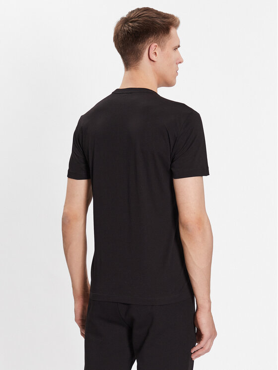 T-shirt 3RPT19 PJM9Z 1200 Nero Regular Fit