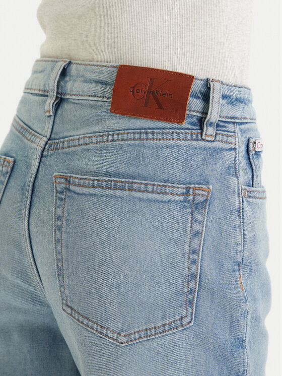 Calvin Klein Jeans Calvin Klein Jeans Džínsy LV047F670G Modrá Mom Fit