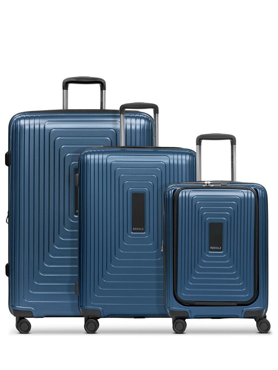 Komplet walizek Redolz, Błękitny, 292770