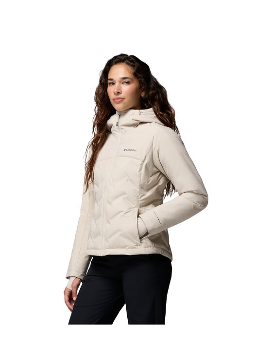 Columbia Columbia Kurtka puchowa 208795 Beżowy Regular Fit