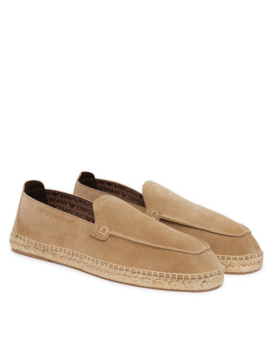 Emporio Armani Emporio Armani Espadryle EM005854 AF23967 U6092 Beżowy