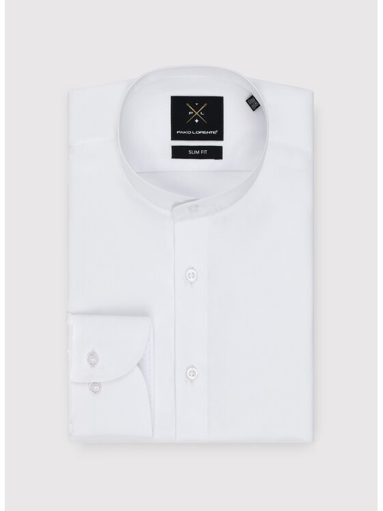 Pako Lorente Pako Lorente Koszula P25SP-1X-054 Biały Slim Fit