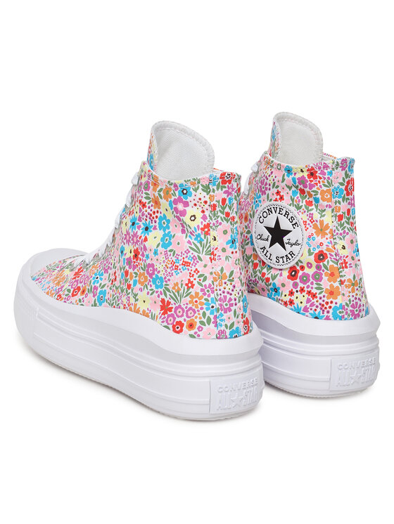 Converse Converse Tossud Chuck Taylor All Star Move Platform Mini Flowers A14968C Värviline