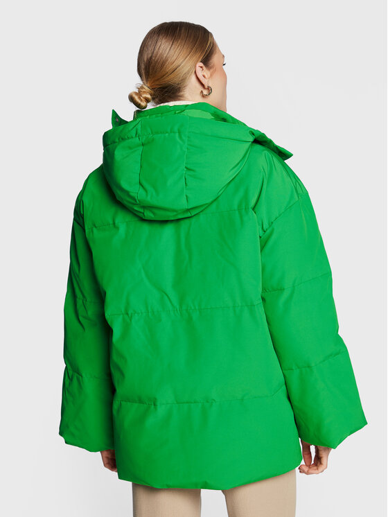 Giubbotto piumino Hana F22300136 Verde Relaxed Fit...